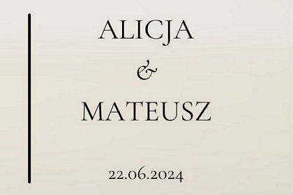 Alicja i Mateusz