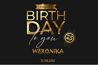 Urodziny Weroniki